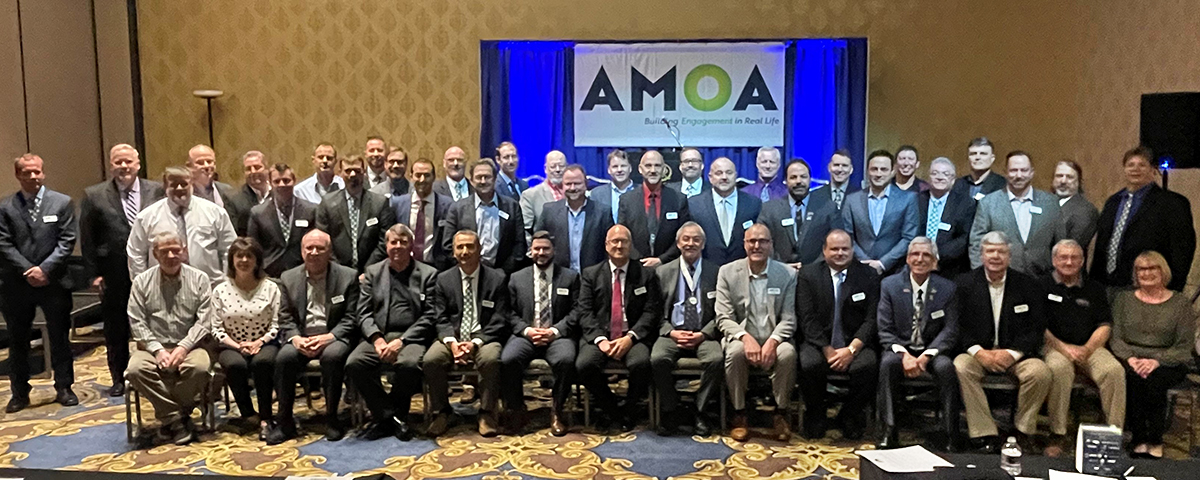 A group photo of AMOA Members